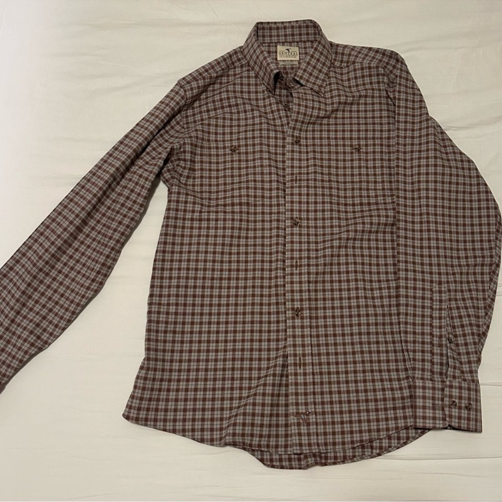 Men's Plaid Shirt - Genteal
